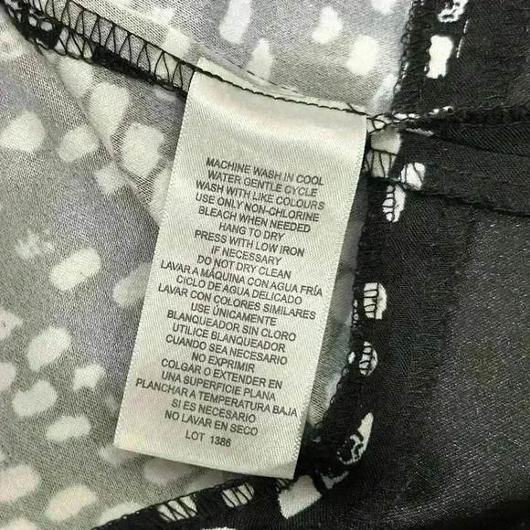 Mario Serrani Shift Dress Sleeveless Black White Diamond Pattern Size 6 - Picture 4 of 10